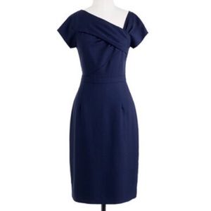 EUC {JCrew} Origami sheath Dress.